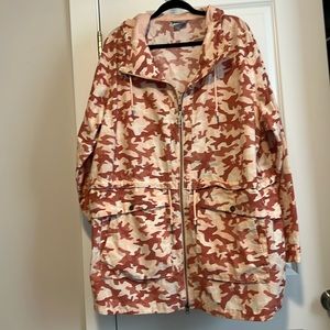PINK Camo Columbia Wind Breaker 3x